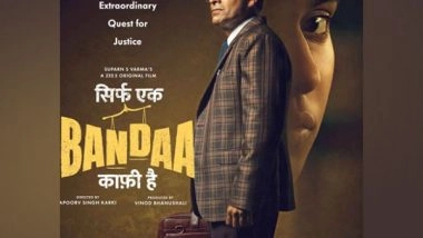 Entertainment News | Manoj Bajpayee's Courtroom Drama 'Bandaa' Title Track out Now