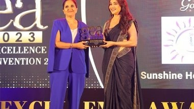 Business News | Sunshine Healing Academy Honored with the GEA2023 Award for the Most Trusted Healing Company in Mumbai