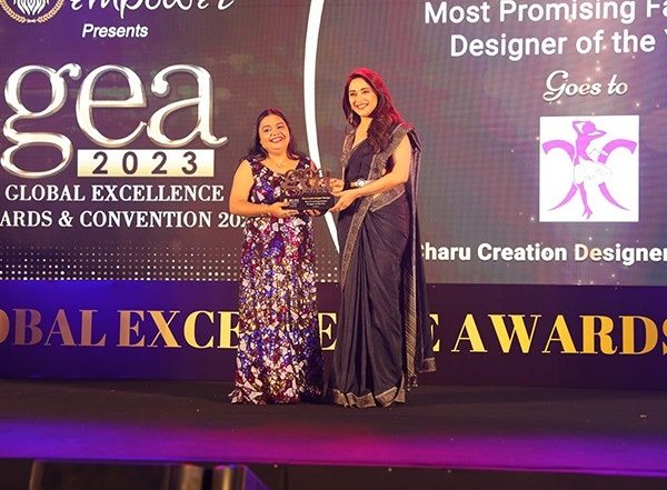 Business News | Charu Creation Designer Boutique Received the Award for the Most Promising Fashion Designer of the Year at GEA2023