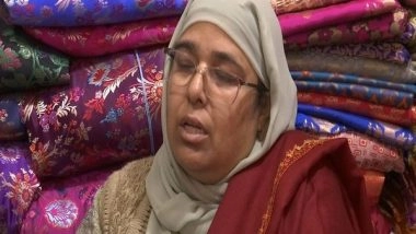 India News | Srinagar Woman Entrepreneur Achieves Success Selling Fabrics by the Kilogram