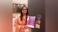 Business News | Women Power Summit & Awards 2023 Recognizes Women Power in Business, Amrita Singh of Exhicon Awarded in MICE Category