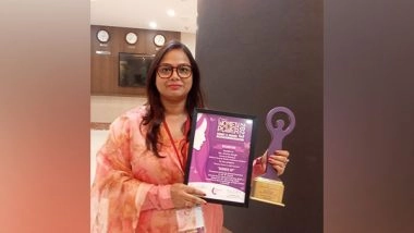 Business News | Women Power Summit & Awards 2023 Recognizes Women Power in Business, Amrita Singh of Exhicon Awarded in MICE Category