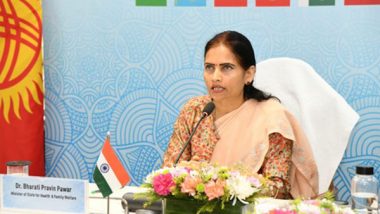 World News | MoS Bharati Pawar Chairs Sixth Session of SCO Health Ministers Meet