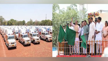 India News | MP CM Chouhan Flags off Ambulance Facilities for Animals