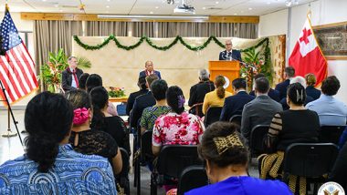 World News | US Opens Embassy in Tonga in New Move Against China