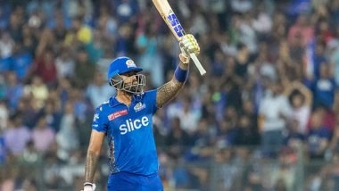 Sports News | Suryakumar Yadav's Maiden IPL Century Powers MI to 218/5 Against GT