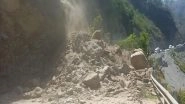 India News | Uttarakhand: Badrinath Highway Closed Due to Boulders Near Chamoli's Chhinka