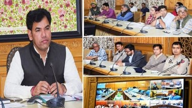 India News | Divisional Commissioner Kashmir Reviews Arrangements for Mela Mata Kheer Bhawani