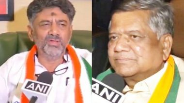 Karnataka Election Results 2023: DK Shivakumar Leads Against BJP's R Ashoka by 6657 Votes, Jagadish Shettar Trails in Early Trends