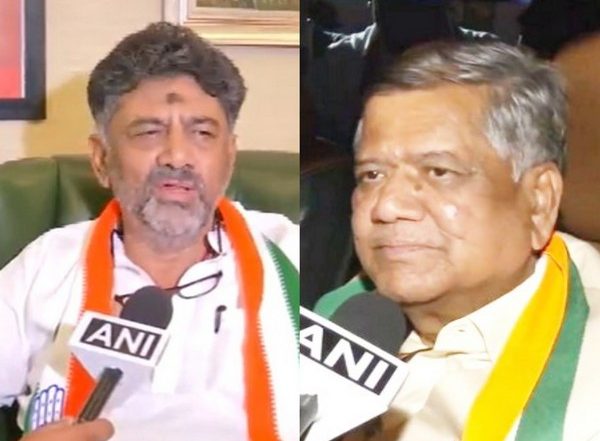Karnataka Election Results 2023: DK Shivakumar Leads Against BJP's R Ashoka by 6657 Votes, Jagadish Shettar Trails in Early Trends