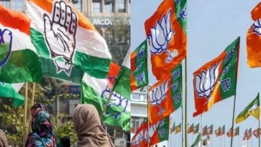 Karnataka Assembly Election Results 2023: Congress Crosses Halfway Mark in State in Early Trends, Ahead in 115 Seats; BJP Leading in 73 Seats