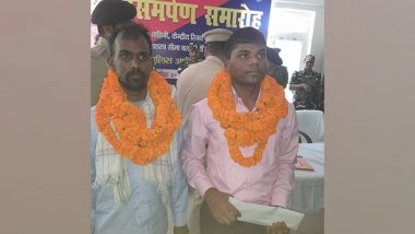 India News | Bihar: Two Wanted Naxals Surrender Before  Police, CRPF in Gaya