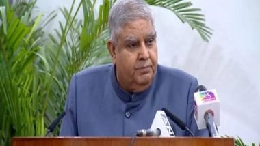 India News | Citizen-centric Governance Not an Option, but Must for Nation's Development: Vice President Dhankhar