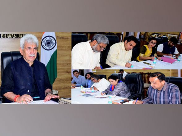 India News | J-K LG Manoj Sinha Chairs High-level Meeting on Booting Investment into UT - Vimarsana News