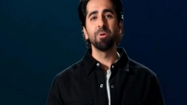 Sports News | Indian Film Industry Star Ayushmann Khurrana Shares Special Message for Special Olympics Bharat Athletes