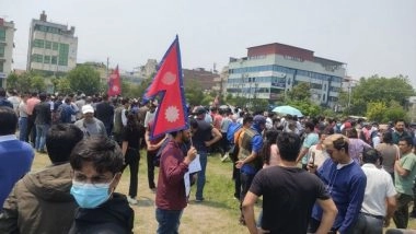 World News | Scores Protest in Nepal Demanding Action Against Refugee Scammers and Corrupt