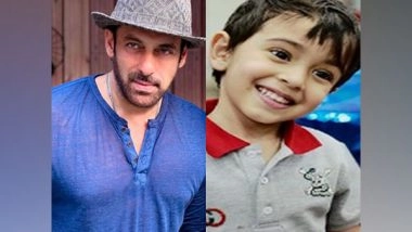 Entertainment News | Salman Khan's Nephew Ahil Follows 'Mamu's Footsteps' in Adorable Video