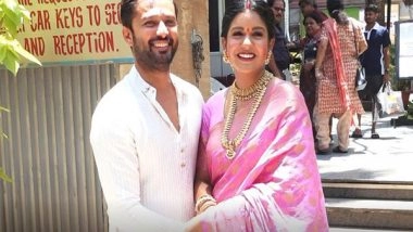 Entertainment News | Vatsal Seth Kisses Mom-to-be Ishita Dutta's Belly at Baby Shower