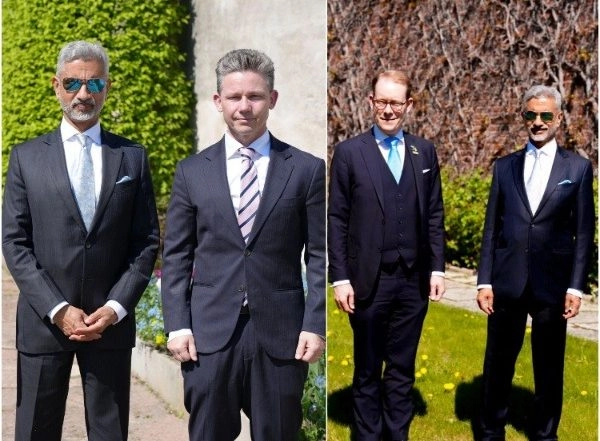 World News | Jaishankar Meets Sweden's Defence, Foreign Ministers During His Stockholm Trip