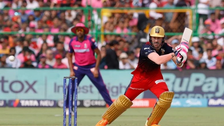 Sports News | RCB Skipper Faf Du Plessis Completes 4000 IPL Runs