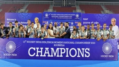 Sports News | Odisha: Hockey Haryana Wins 13th India Sub Junior Women National Championship