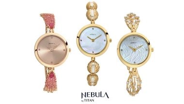 Business News | Nebula by Titan's Ashvi Presents 18K Solid Gold Watches with the Grace of Pearl