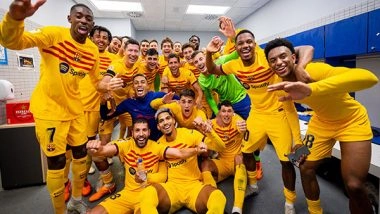 Sports News | Barcelona Clinch First La Liga Title Since 2018-19, Defeat Espanyol by 4-2