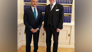 World News | Jaishankar Meets Swedish Parliament Speaker Andreas Norlen in Stockholm