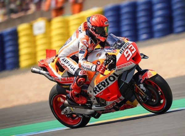 Sports News | Honda's Marquez Shows His Speed, Fights for Podium in 1000th Grand Prix