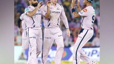 Sports News | IPL 2023: Shubman Gill, Mohammad Shami's Heroics Seal 34-run Victory for GT Against SRH