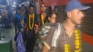 Gujarat: 200 Indian Fishermen Reach Vadodara by Special Train After Release From Pakistan Jail