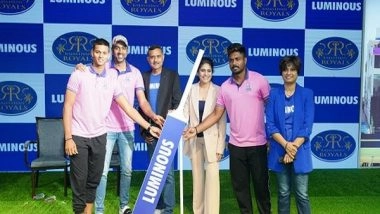 Business News | Luminous Power Technologies Hosts a Mega Meet with Rajasthan Royals in Jaipur
