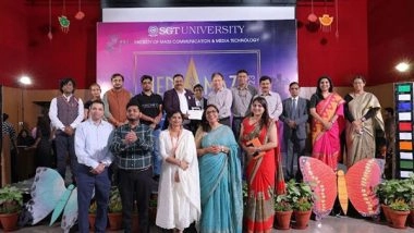 Business News | Faculty of Mass Communication and Media Technology, SGT University Wins Best Media Institution Award 2023