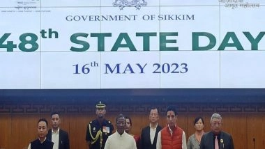 India News | Sikkim Celebrates Its 48th Statehood Day