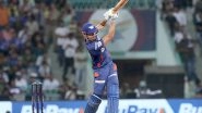 Sports News | Lucknow Super Giants Score 177/3 Against Mumbai Indians, Stonis Shines with 89 Runs