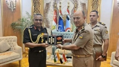 World News | India, Egypt Discuss Ways to Strengthen Bilateral Defence Cooperation