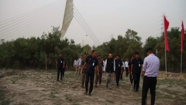 India News | Delhi LG Lays Foundation for Trekking and Adventure Track Along Yamuna
