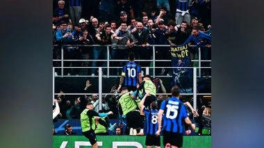 Sports News | UEFA Champions League: Inter Milan Enter First Final Since 2010, Defeat AC Milan 3-0 on Aggregate in Semifinal