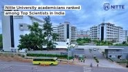 Business News | Dr Indrani and Dr Iddya Karunasagar Ranked #11 and #13 by Research.com; Ranked Among the Top Scientists in India in Microbiology