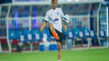 Sports News | Sunil Chhetri Motivates Indian Footballers at PL Next Generation Cup