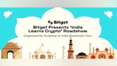 Business News | Bitget Launches 'India Learns Crypto' Roadshow to Increase Crypto Awareness