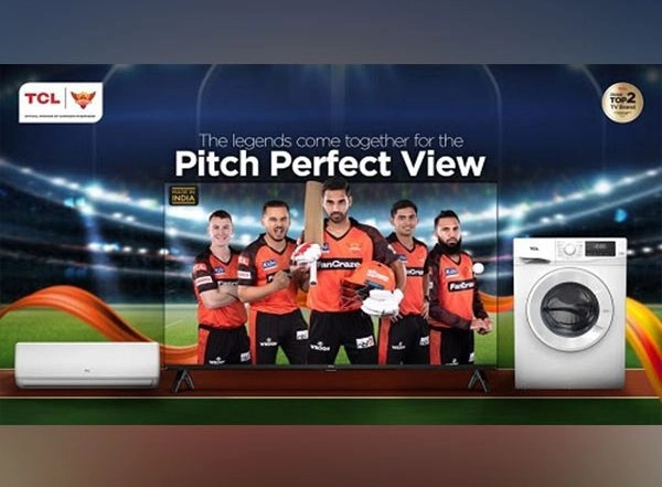 Business News | Global TV Giant TCL Launches #PitchPerfectView Campaign with Sunrisers Hyderabad