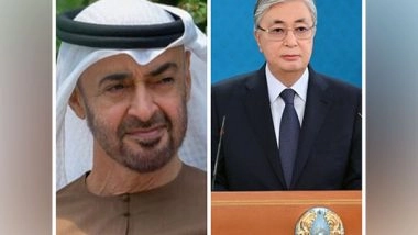 World News | UAE President, President of Kazakhstan Review Bilateral Ties