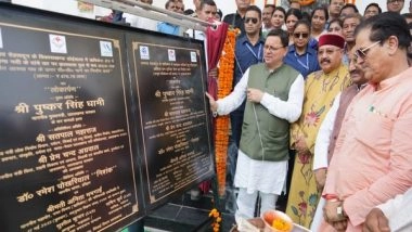 India News | Uttarakhand CM Dhami Inaugurates Transit Camp for Chardham Yatris