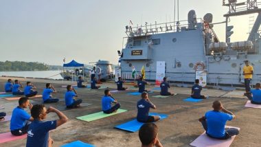 World News | Indian Navy Ship 'Batti Malv' Visits Sri Lanka's Trincomalee Port