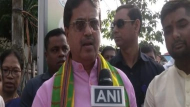 India News | Tripura BJP Sends Relief Material to Manipur, CM Saha Flags off Vehicle