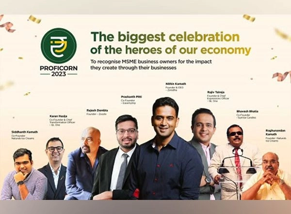Business News | PROFICORN 2023: Billionaire Nithin Kamath, Prashant Pitti and Rajiv Talreja Come Together to Celebrate India's MSME Heroes