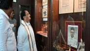 India News | Maharashtra: JP Nadda Visits Veer Savarkar's Residence in Mumbai