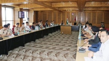 India News | J-K: DGP Dilbag Singh Chairs High-level Joint Security Meetings in Srinagar, Asks to Ensure Close Liaison at Every Level