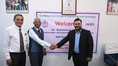 Business News | ACES Partners with MJCET to Drive Innovation and Knowledge Transfer in Drones, 5G, AI and Other Technologies